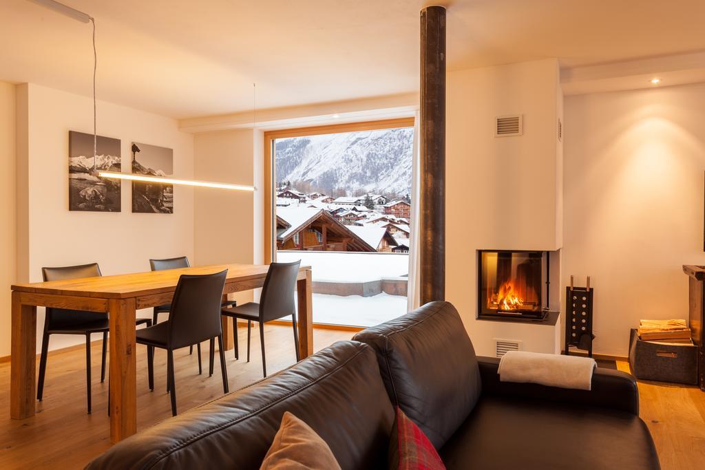 Elite Alpine Lodge - Apart & Breakfast Saas-Fee Bagian luar foto